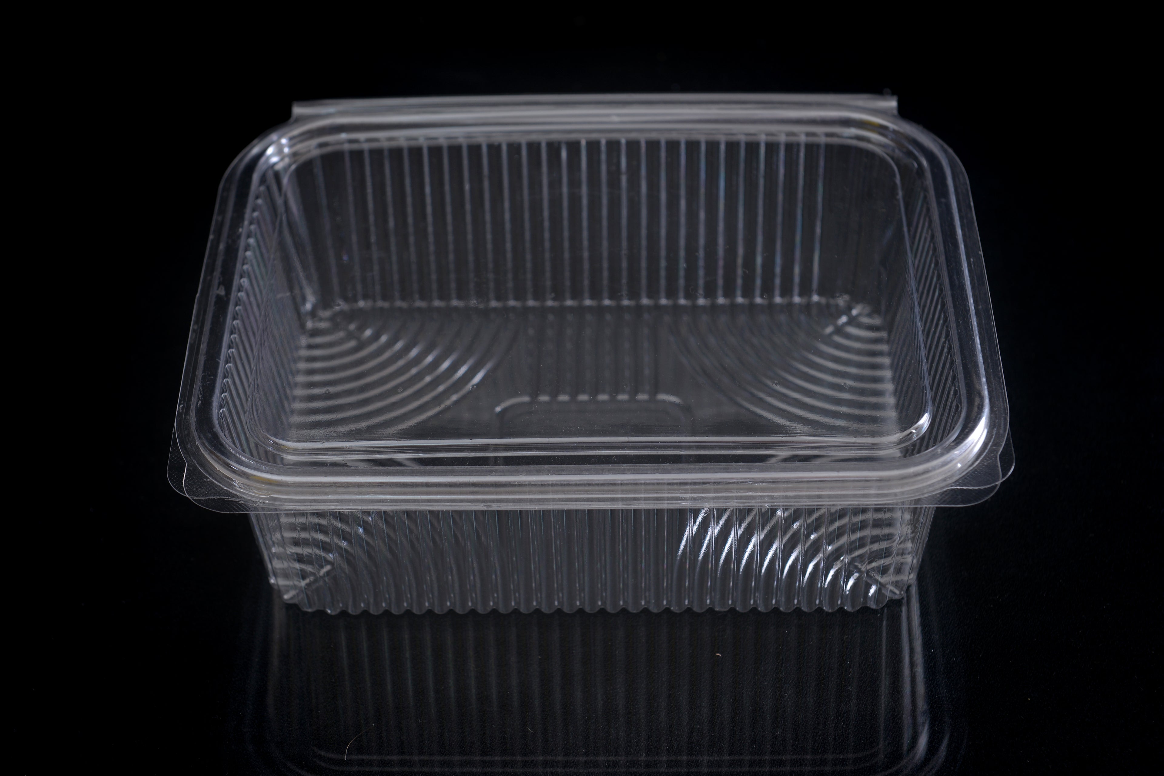 علب بلاستيك PET مستطيلة شفافة مع غطاء متصل ARZ 969
PET Plastic Rectangle Hinged Containers ARZ 969