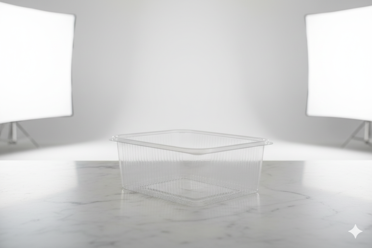 علب بلاستيك PET مستطيلة شفافة مع غطاء متصل ARZ 970
PET Plastic Rectangle Hinged Containers ARZ 970