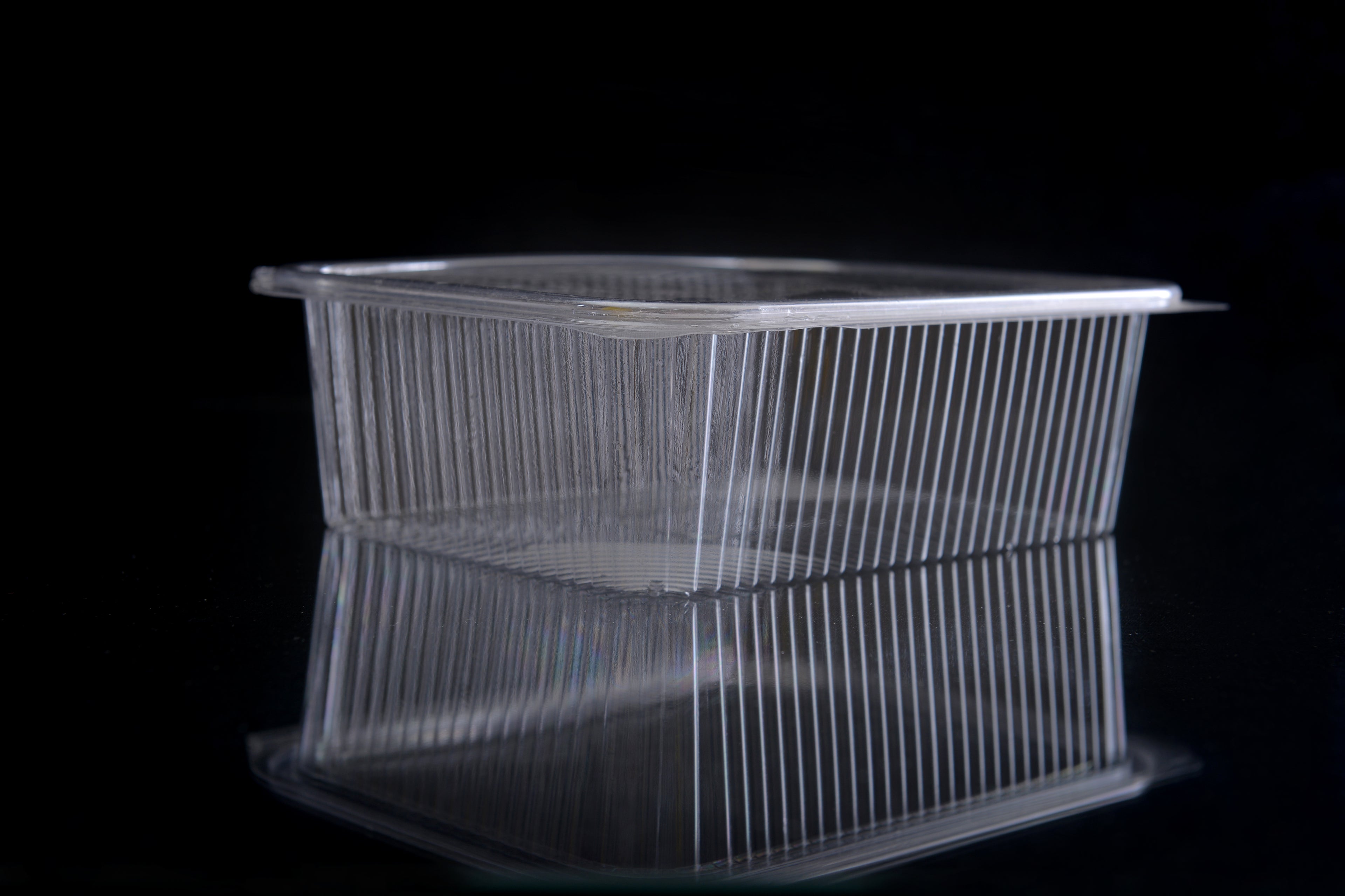 علب بلاستيك PET مستطيلة شفافة مع غطاء متصل ARZ 969
PET Plastic Rectangle Hinged Containers ARZ 969