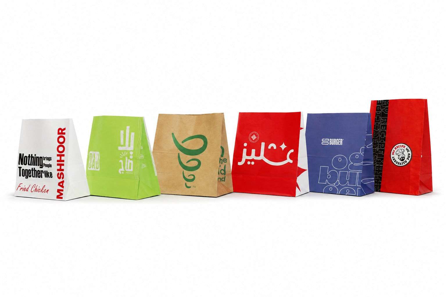 Customized Paper Bags without Handles