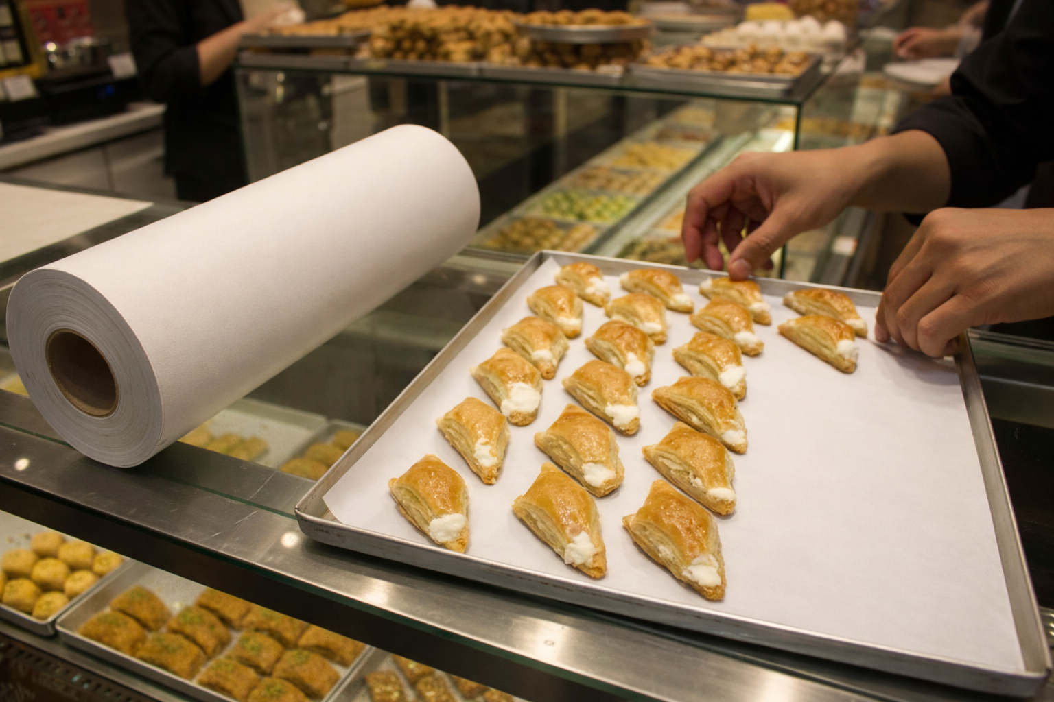 Plain Paper Rolls for Sweets 50/70cm