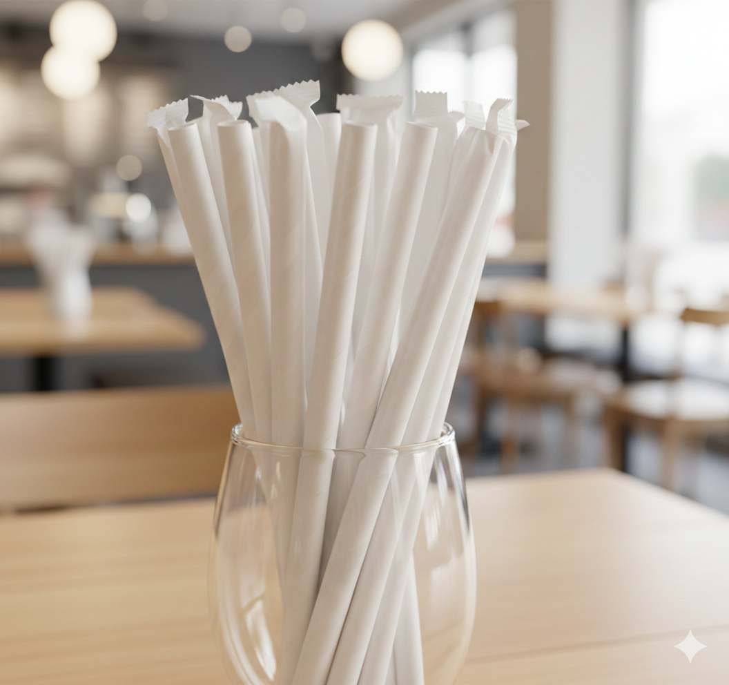 مصاص ورقي مغلف بورق (٦/٨مم)
اسود / ابيض
Paper Wrapped Paper Straws (6/8mm)
Black / White 