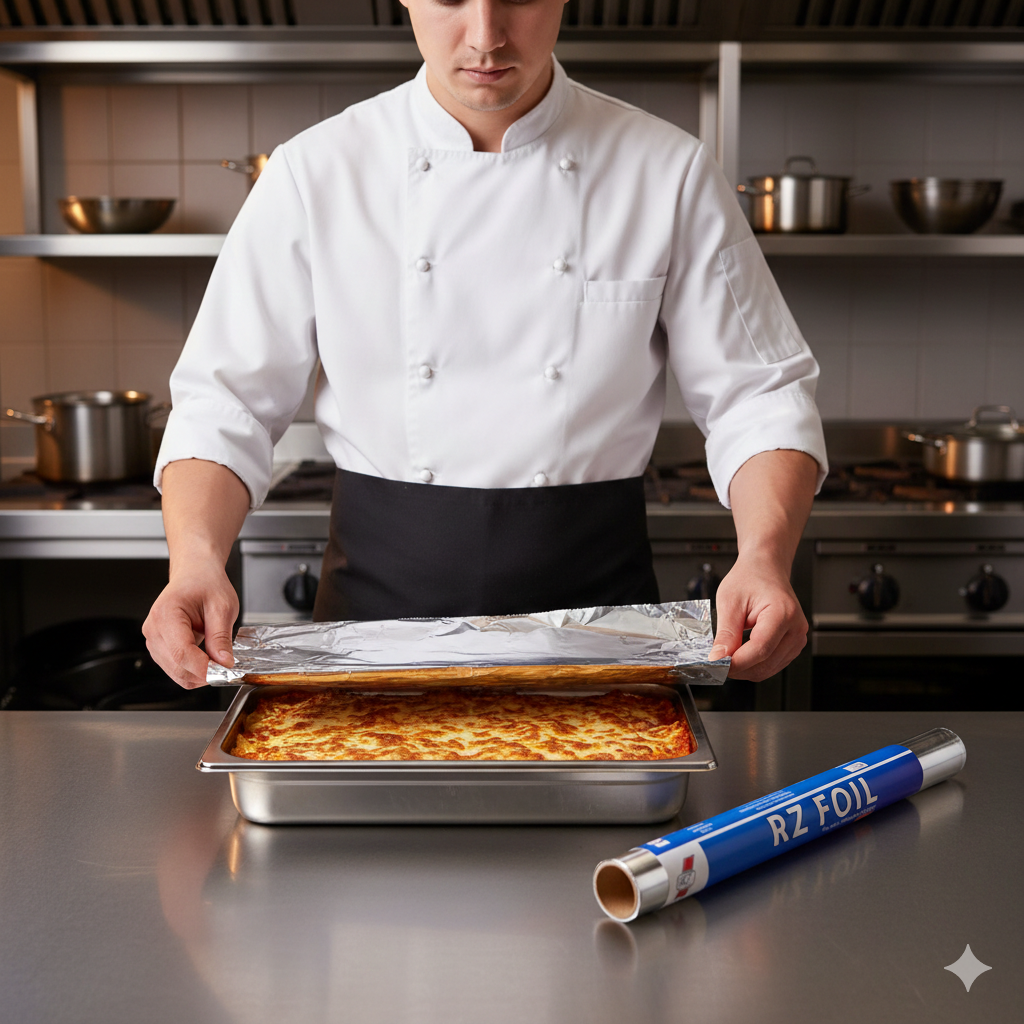 لفائف رقائق الألومنيوم 60 سم × 1 كجم