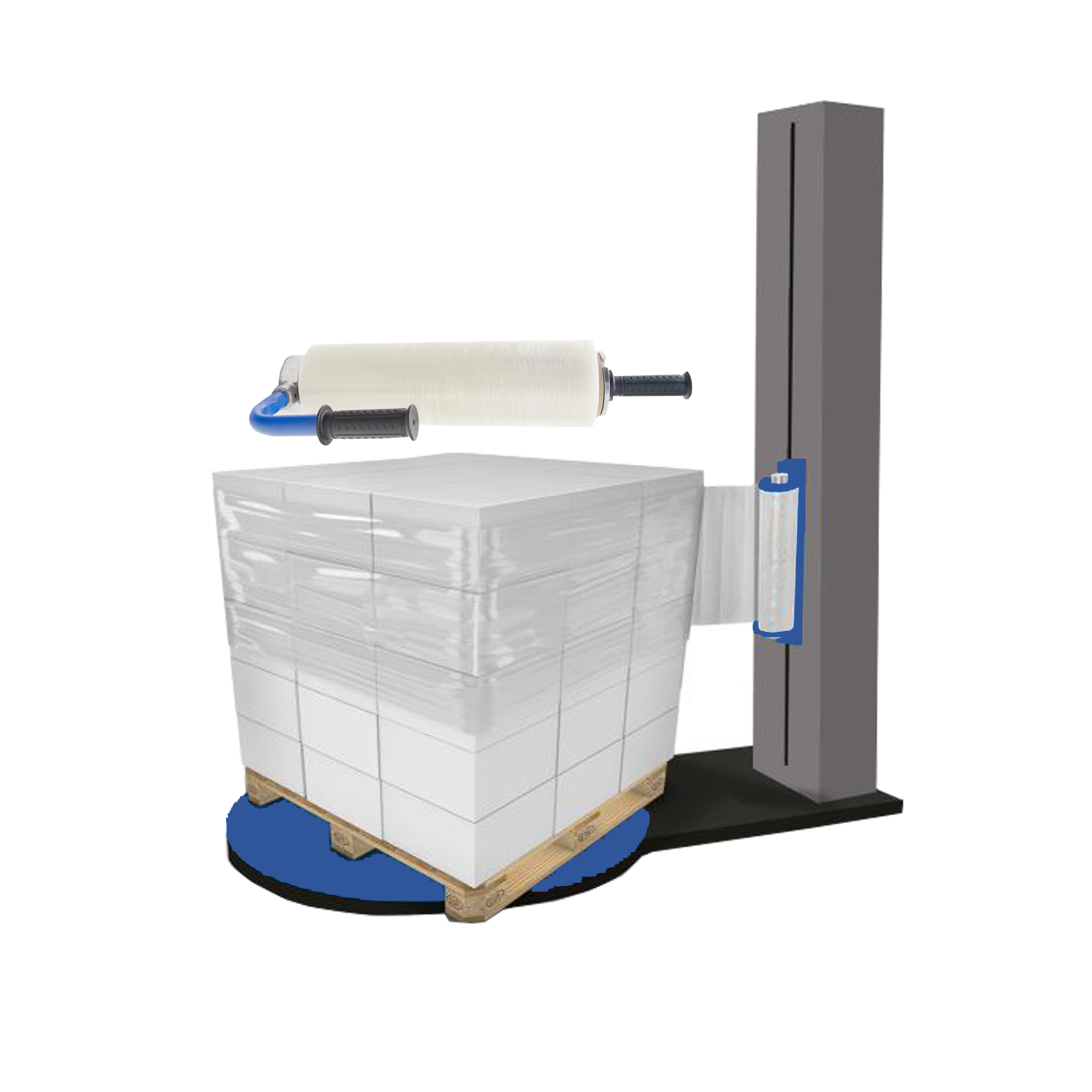 Machine Use Stretch Rolls 17kgs 
رول تغليف صناعي- 17 كغ
