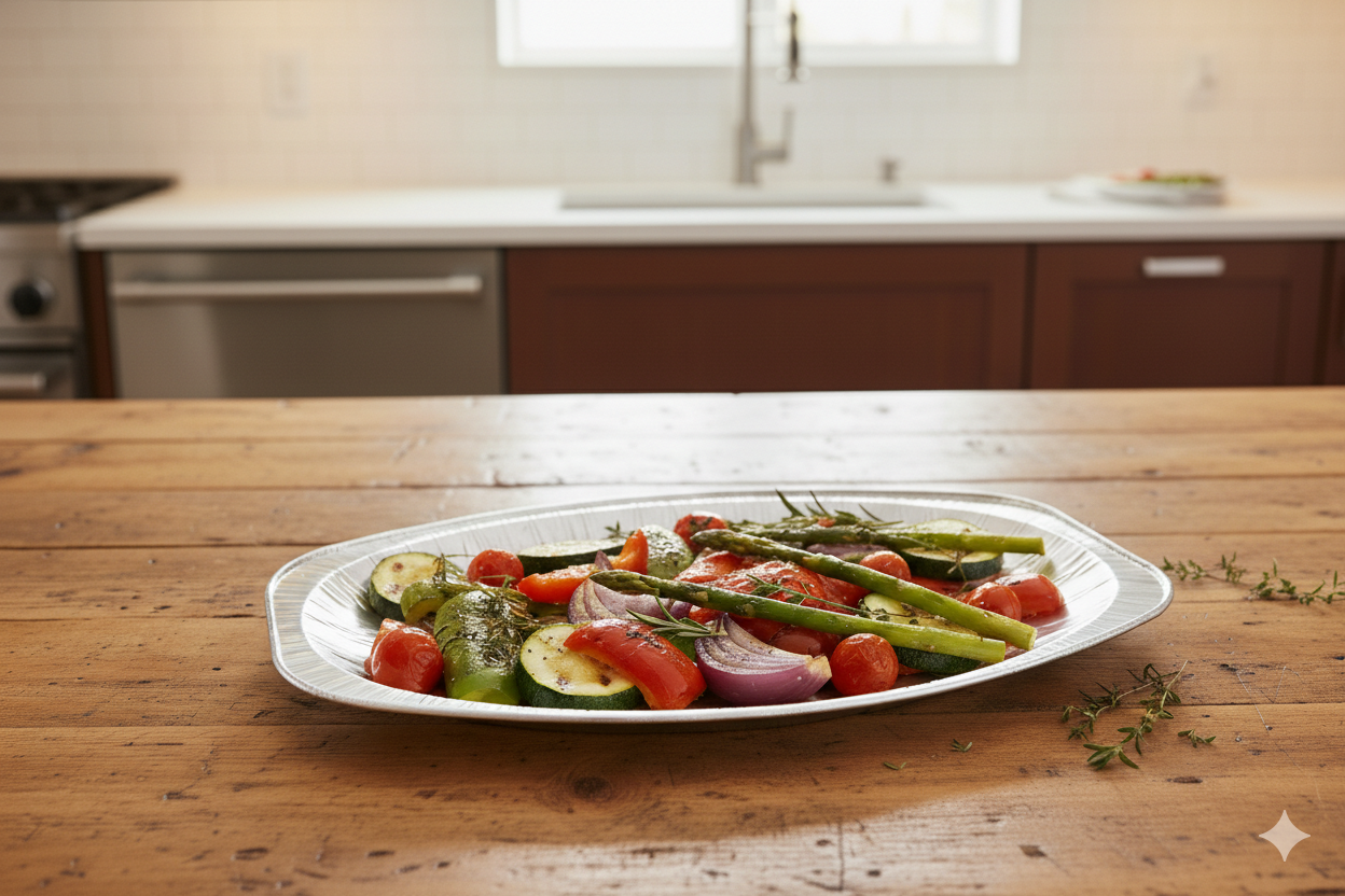 أطباق بيضاوية الشكل من الألومنيوم، 20/35/42/55 سم