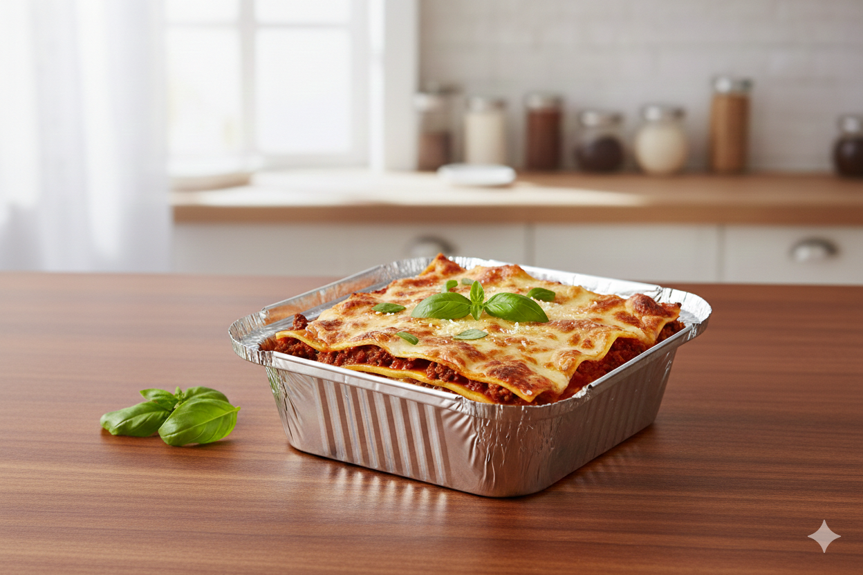 حاويات مربعة من الألومنيوم بأحجام 12/15/16/20/22/25/30 سم