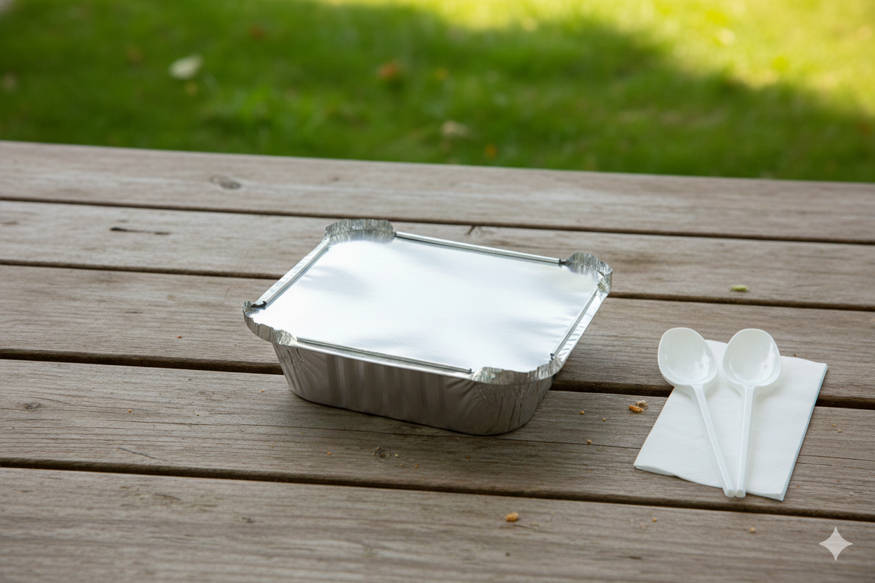 أغطية للحاويات المربعة المصنوعة من الألومنيوم