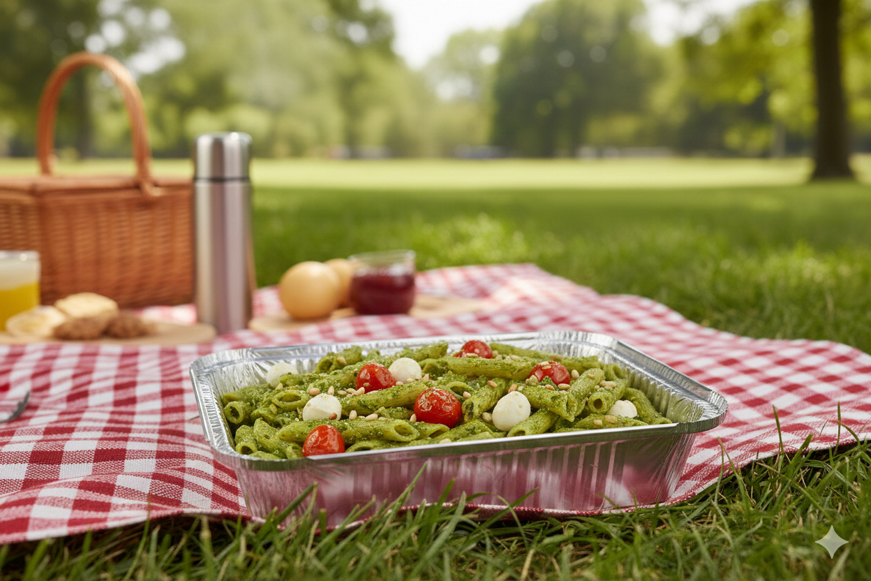 حاويات مربعة من الألومنيوم بأحجام 12/15/16/20/22/25/30 سم