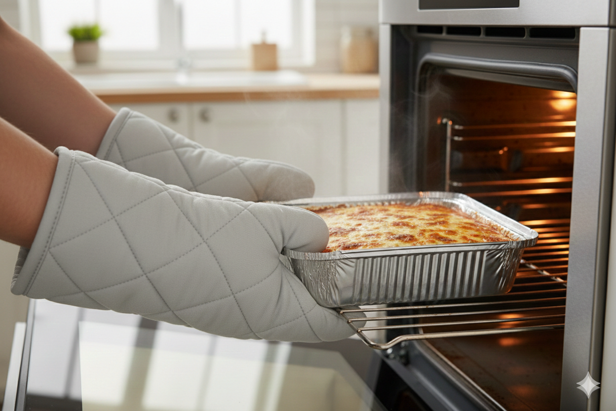 حاويات مربعة من الألومنيوم بأحجام 12/15/16/20/22/25/30 سم