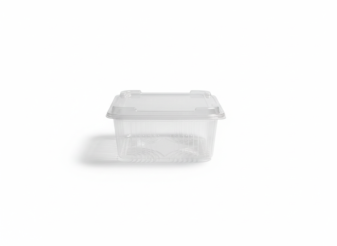 علب بلاستيك PET مربعة شفافة مع غطاء متصل ARZ 902
PET Plastic Square Hinged Containers 