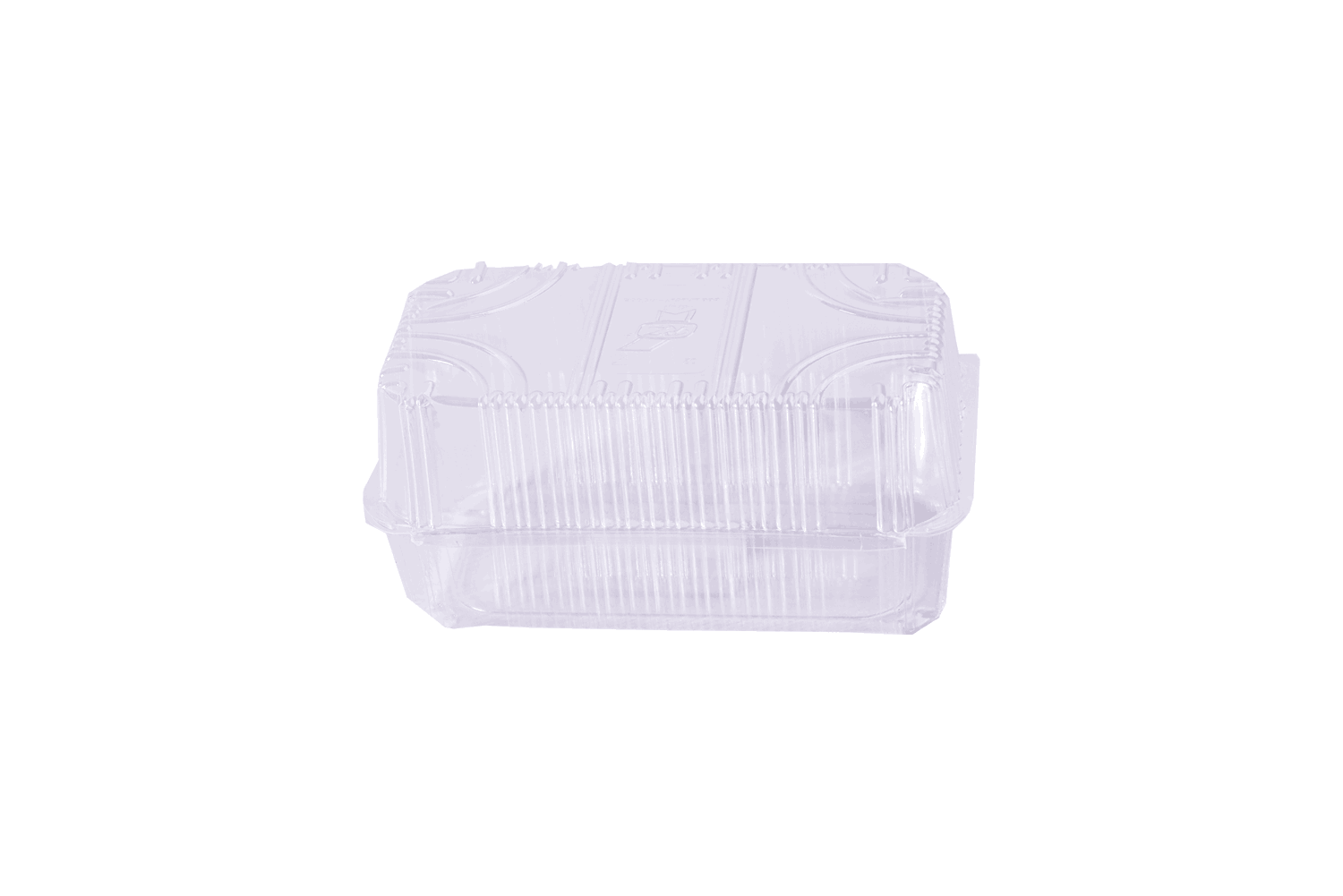 PET Clear Rectangle Hinged Containers (CO1, CO2, CO3)