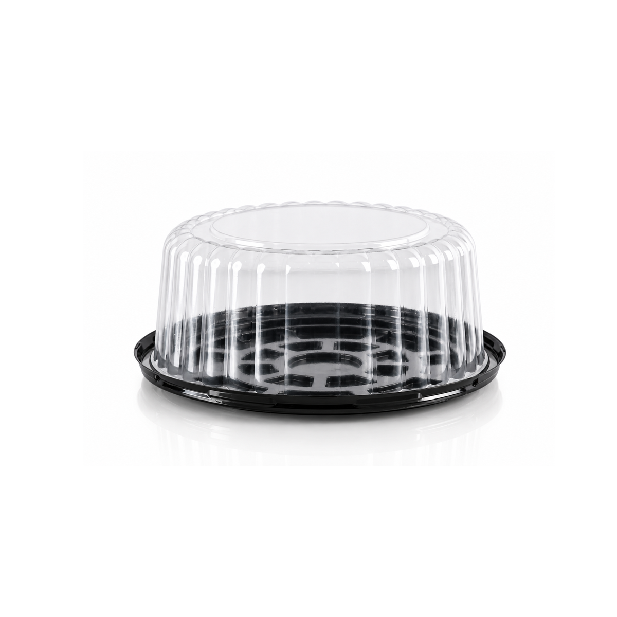 Plastic Round Cake Containers with Lid