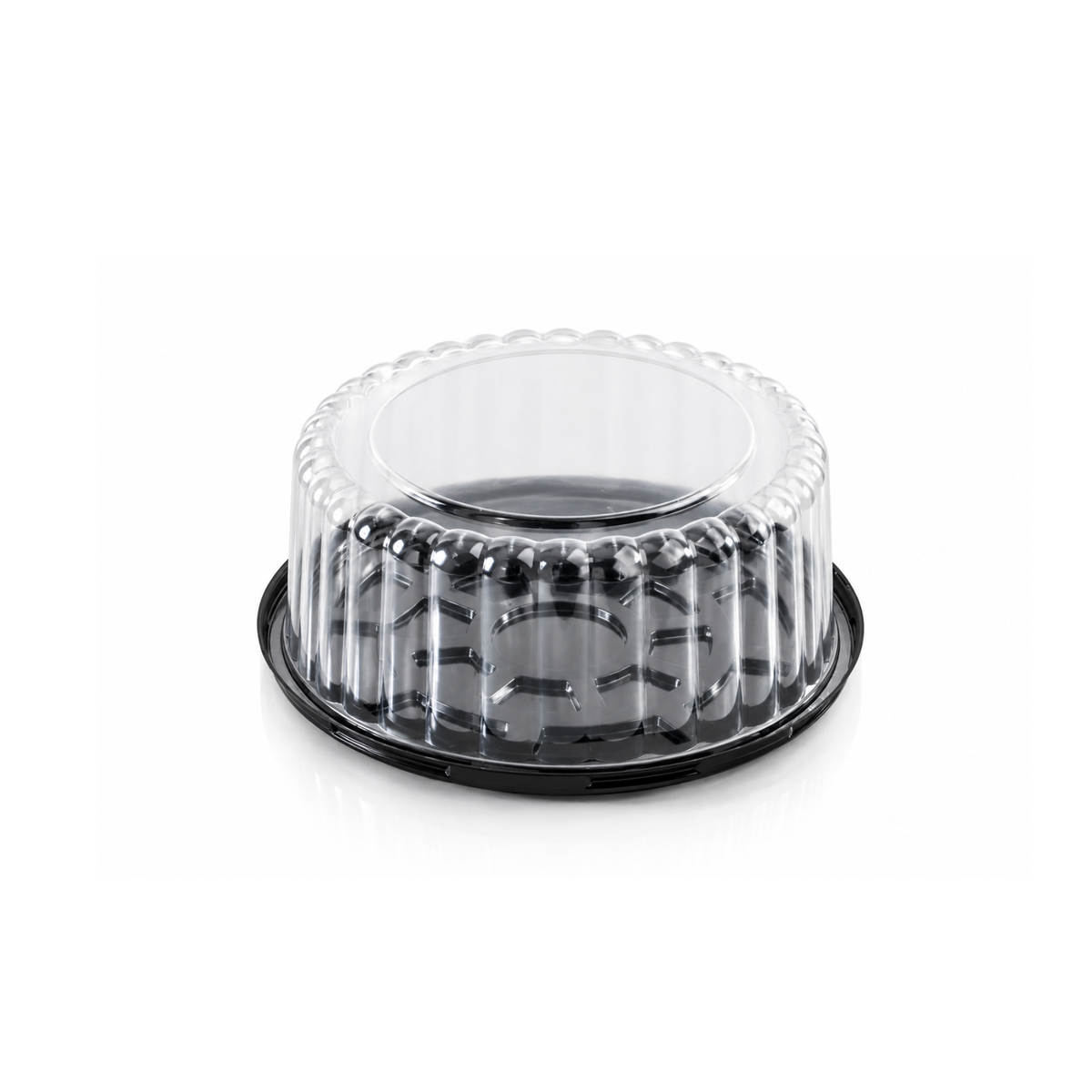 Plastic Round Cake Containers with Lid