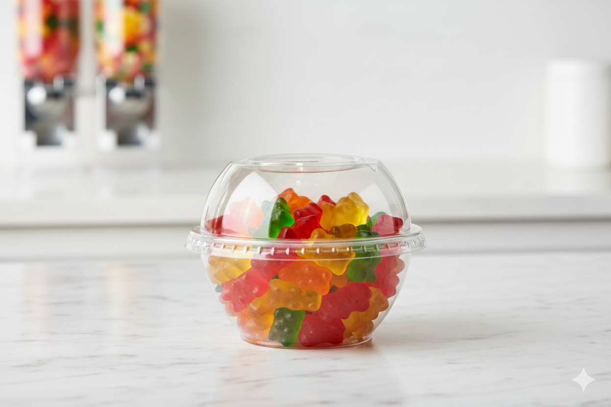 كاسات بلاستيكية PET شفافة للآيس كريم والحلويات (DC250)
PET Ice Cream & Dessert Cups 
