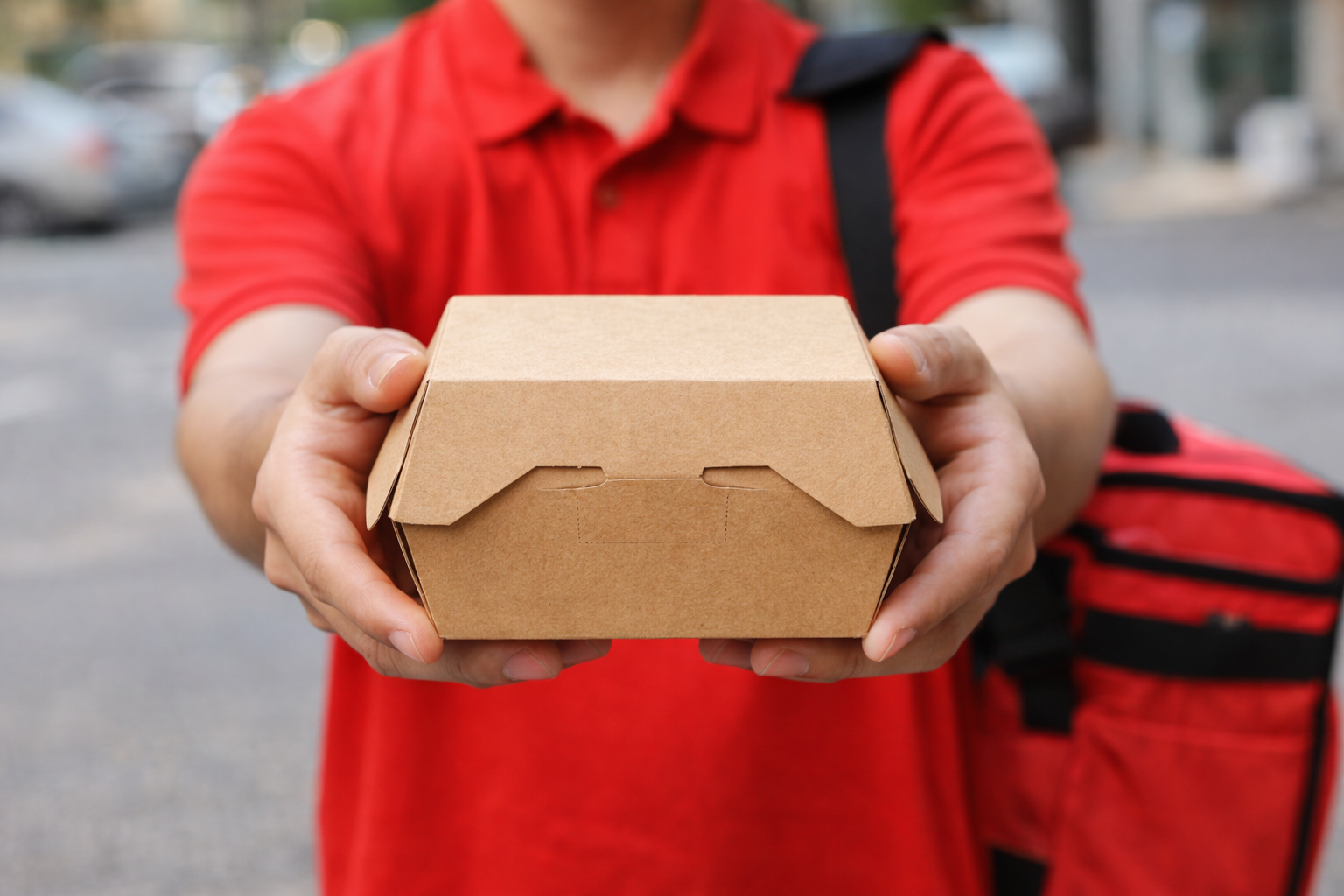 علب برجر كرافت على شكل صدفة المحار (صغير، متوسط، كبير)