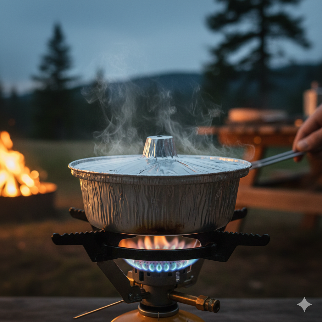 أواني ألومنيوم بأغطية، سعة 2/4.5/6 كجم