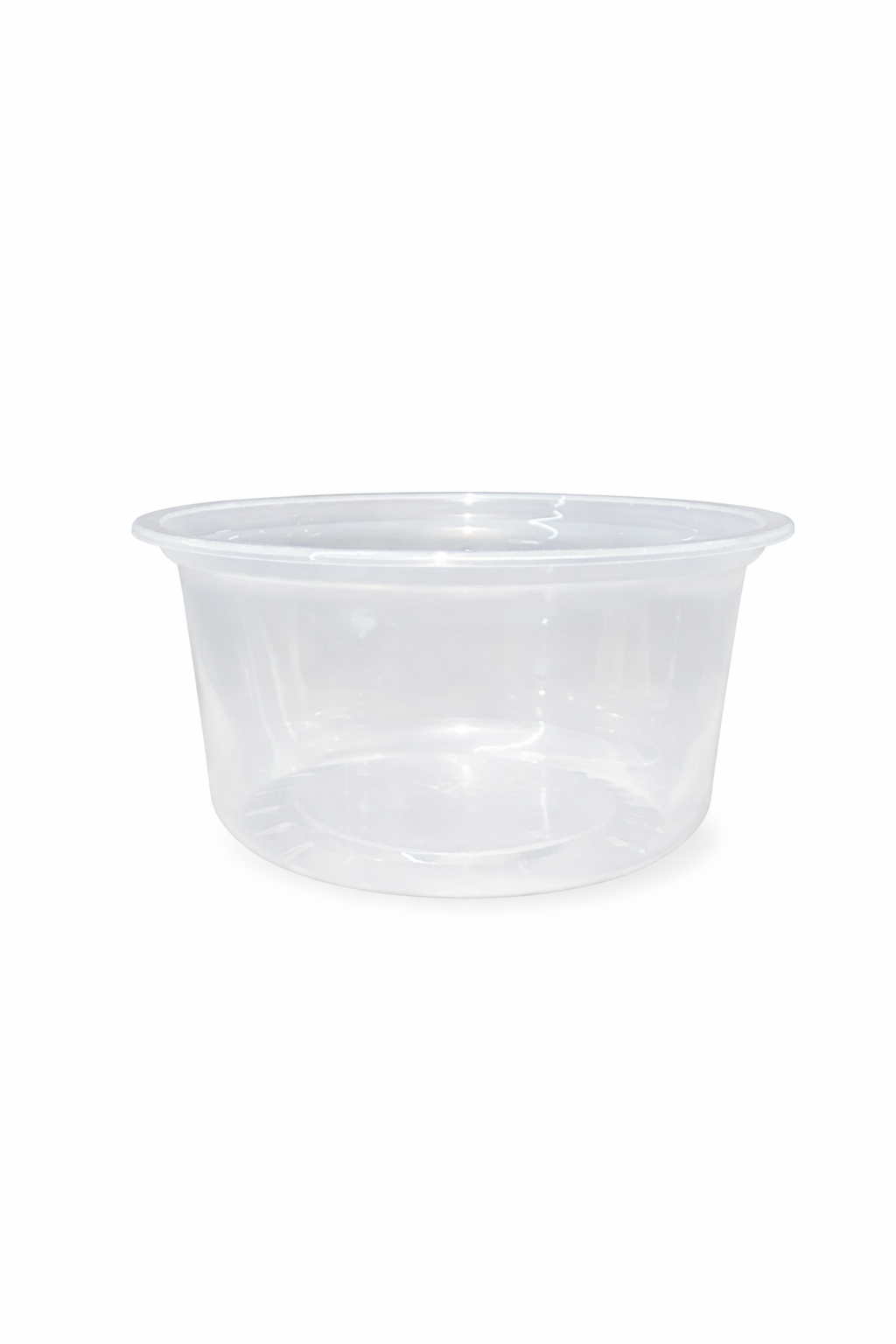 PP Clear Round Microwavable Plastic Containers 200/350/500cc