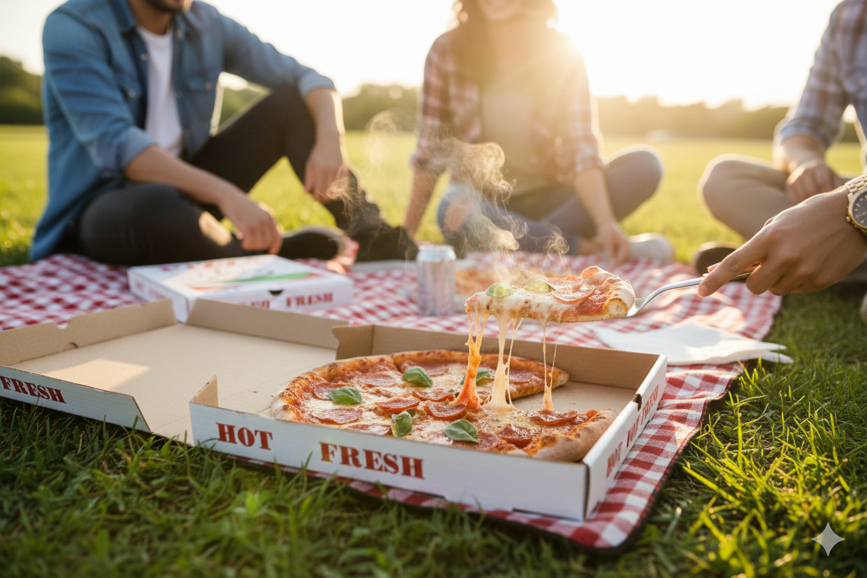 Generic Design Pizza Boxes (S,M,L,XL)