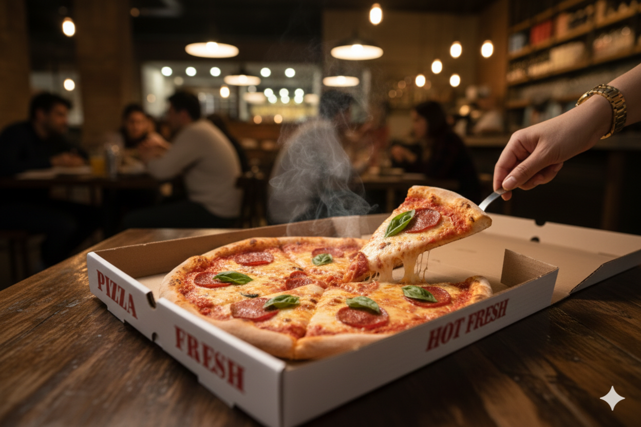 Generic Design Pizza Boxes (S,M,L,XL)