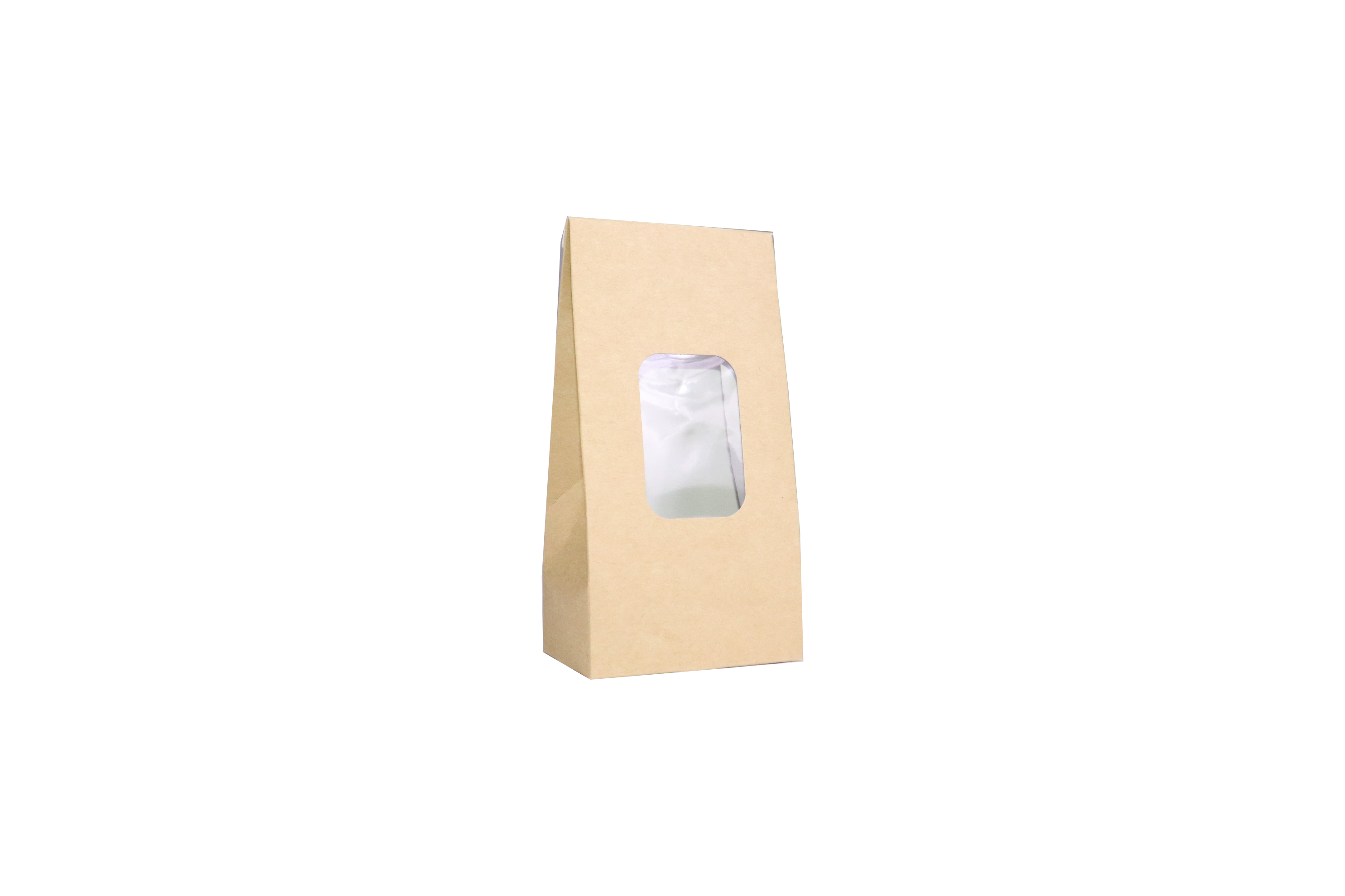 Kraft Paper Pouches with Window (250/500/1000g)