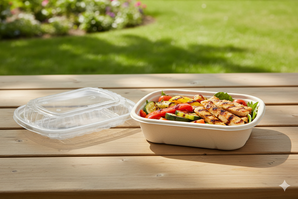 Compostable Paper Containers 32oz