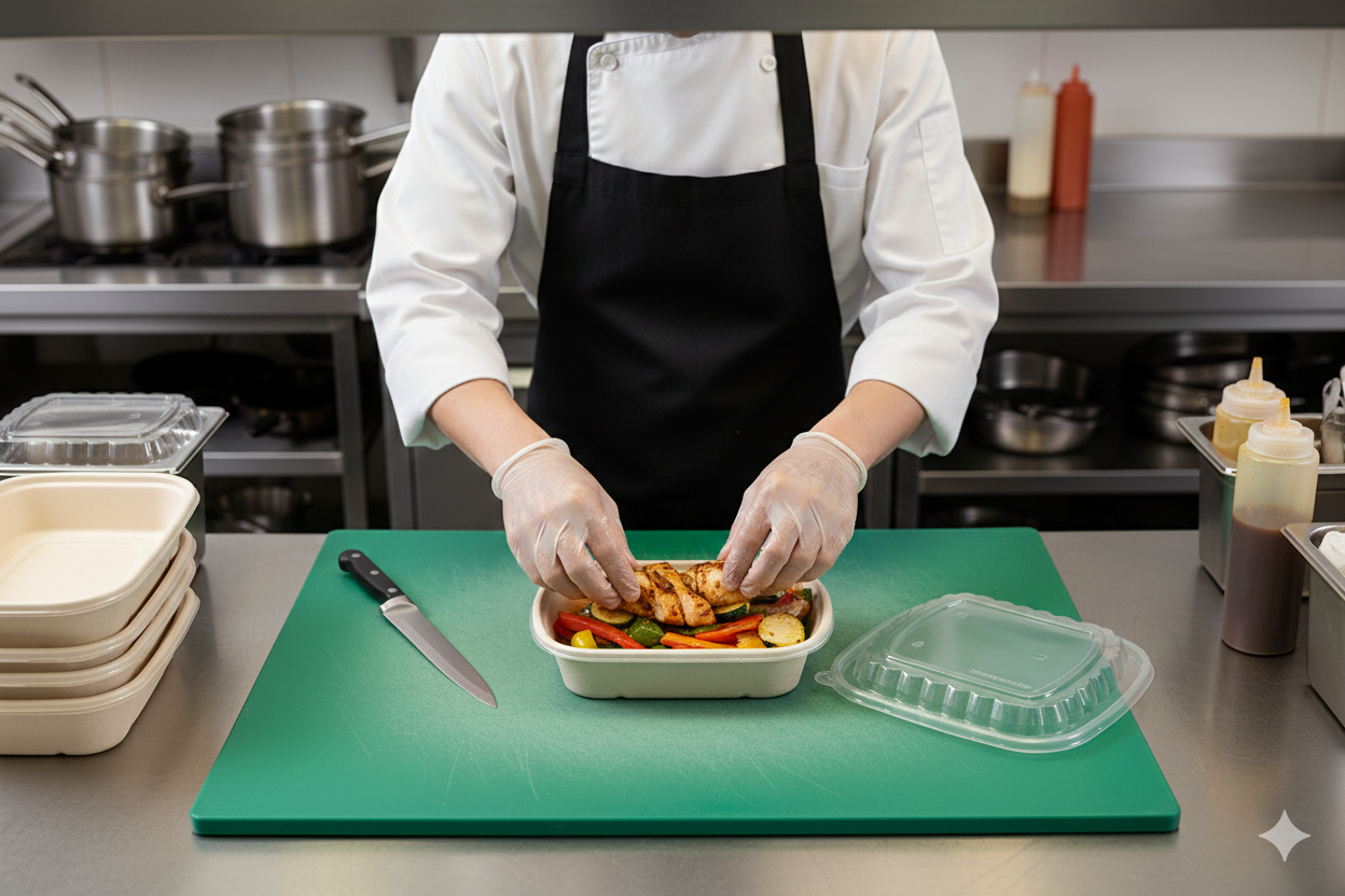 Compostable Paper Containers 32oz