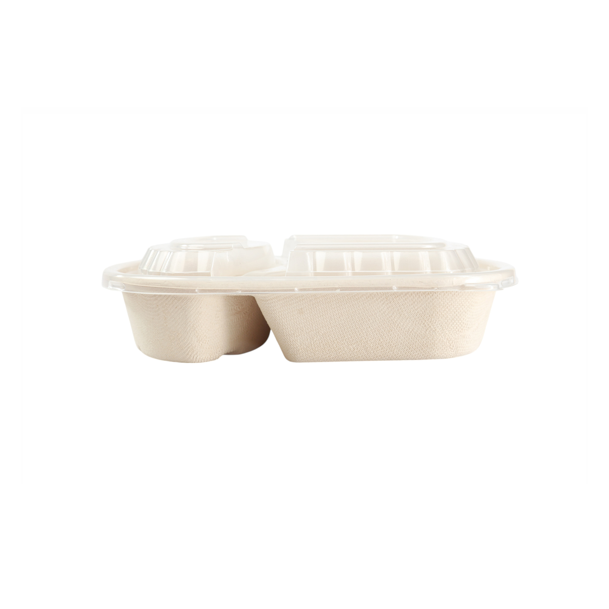 Compostable Paper Containers 32oz - 2 Partition