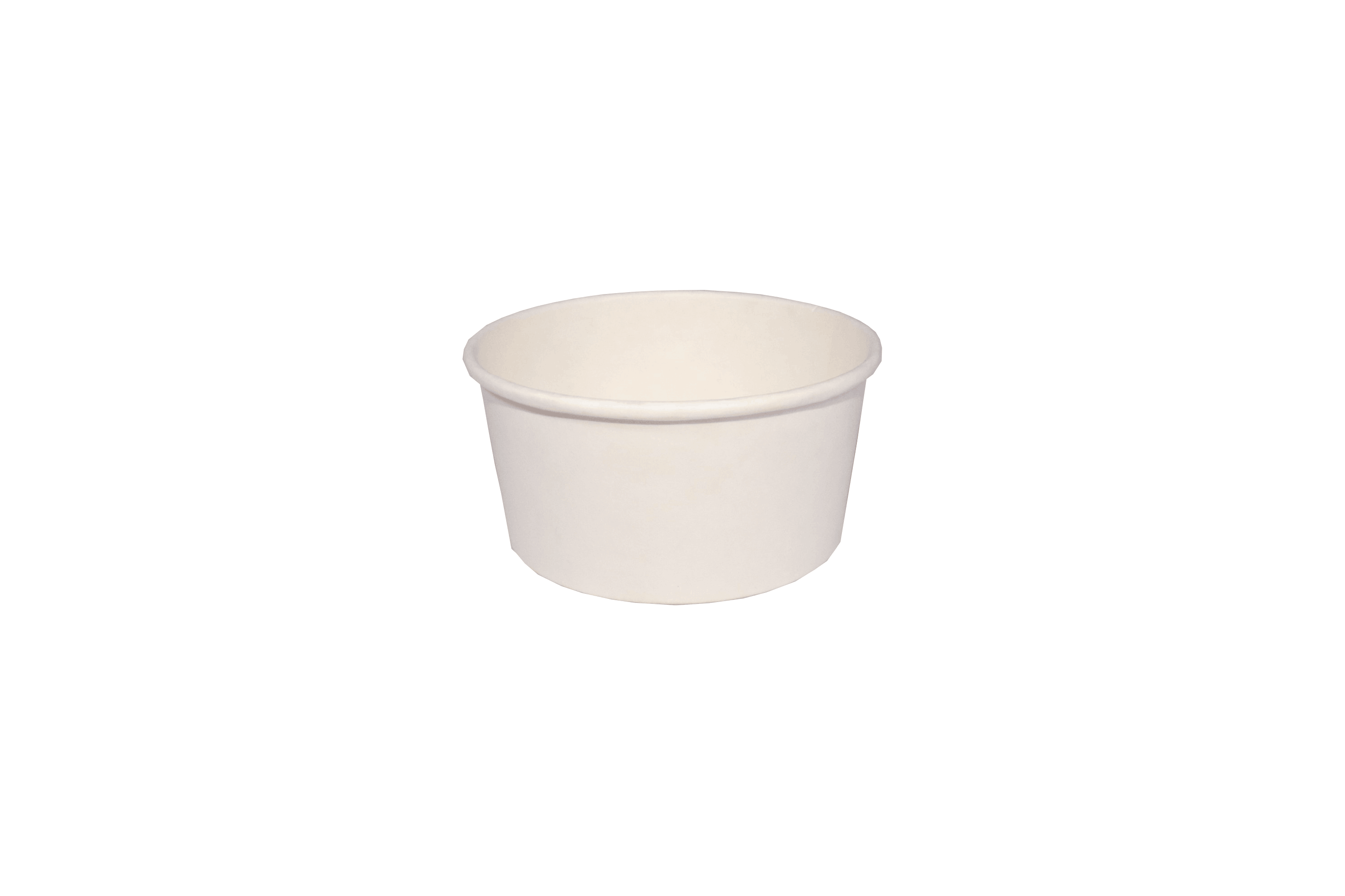 أوعية ورقية سوداء وبيضاء وكرافت، 8/12/14/16/20/24/24 بوصة عرض/40/45 أونصة