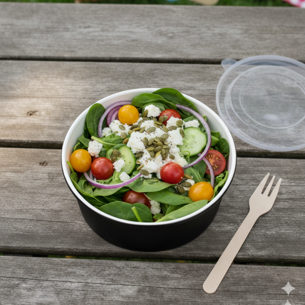 أوعية ورقية سوداء وبيضاء وكرافت، 8/12/14/16/20/24/24 بوصة عرض/40/45 أونصة