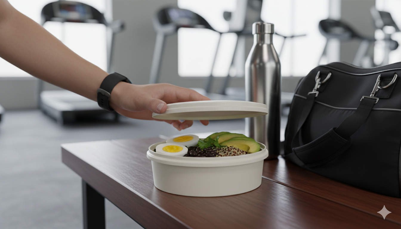 أغطية ورقية بيضاء لأوعية ورقية (8/12/14/16/20/24/24-عريض/40/45 أونصة)