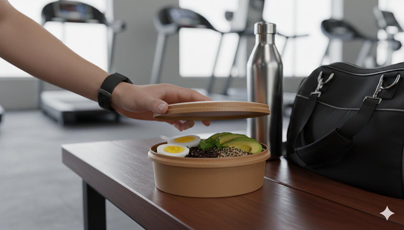 أغطية ورقية كرافت لأوعية ورقية (8/12/14/16/20/24/24-عريض/40/45 أونصة)