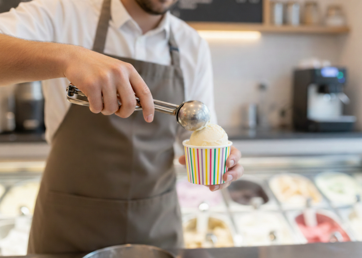 Generic Design Ice Cream Cups (4/6/8/10oz)
