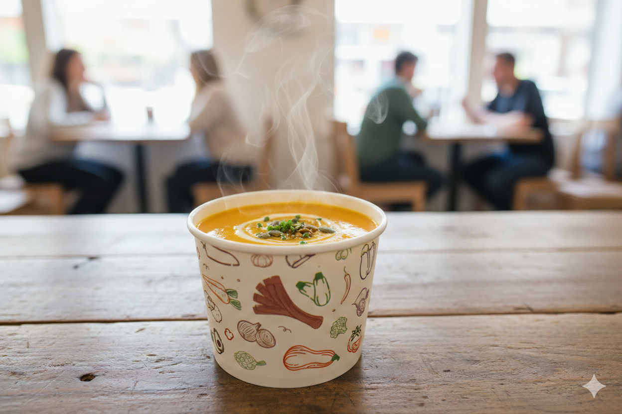 Generic Design Paper Bowls 8/12/14/16/20/24/24 wide/40/45oz