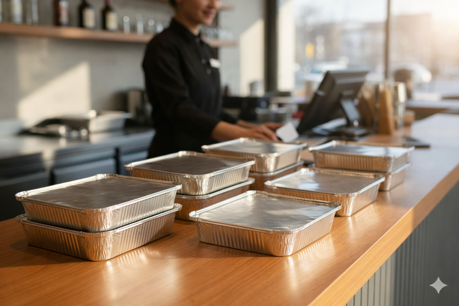 أغطية للحاويات المربعة المصنوعة من الألومنيوم منخفض الكربون (SRZ 25)