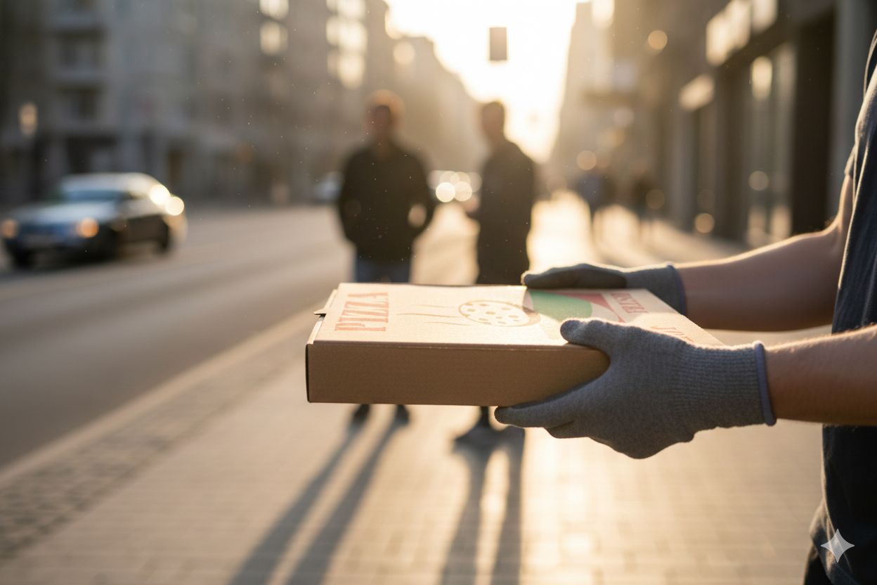 Kraft Generic Design Pizza Boxes (S,M,L,XL)