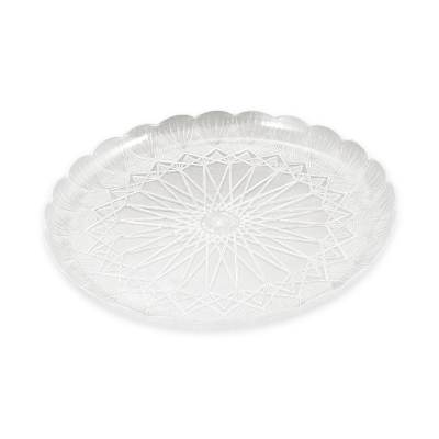 Crystal Round Plates 20/22/24/27/30/33/36cm
