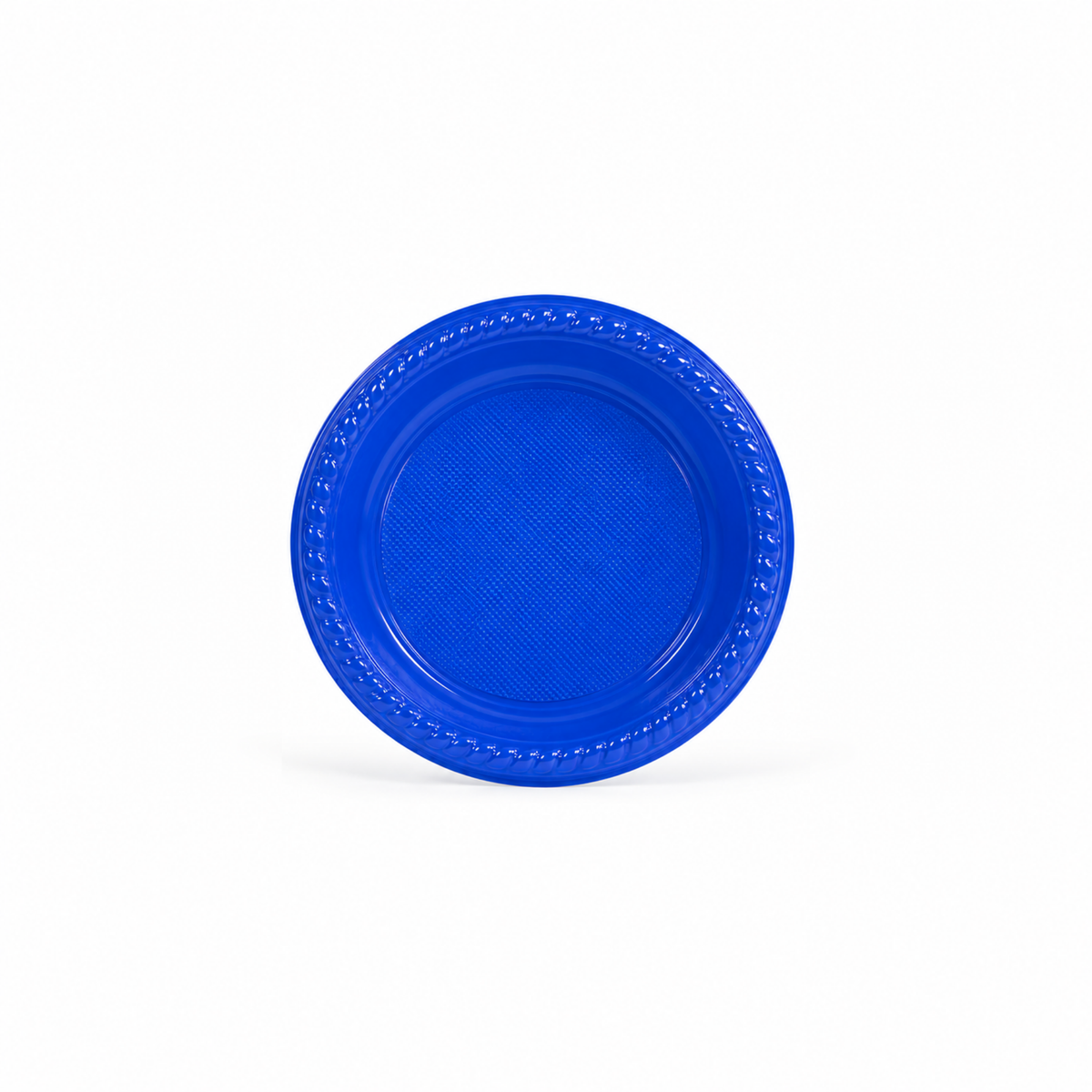 Colored Round Plastic Plates 17/22 CM