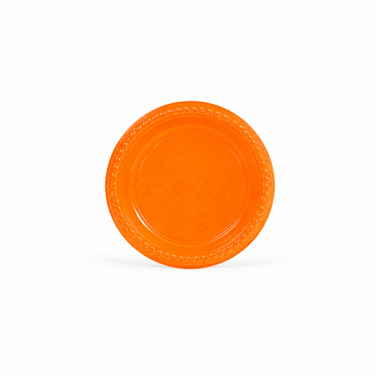 Colored Round Plastic Plates 17/22 CM