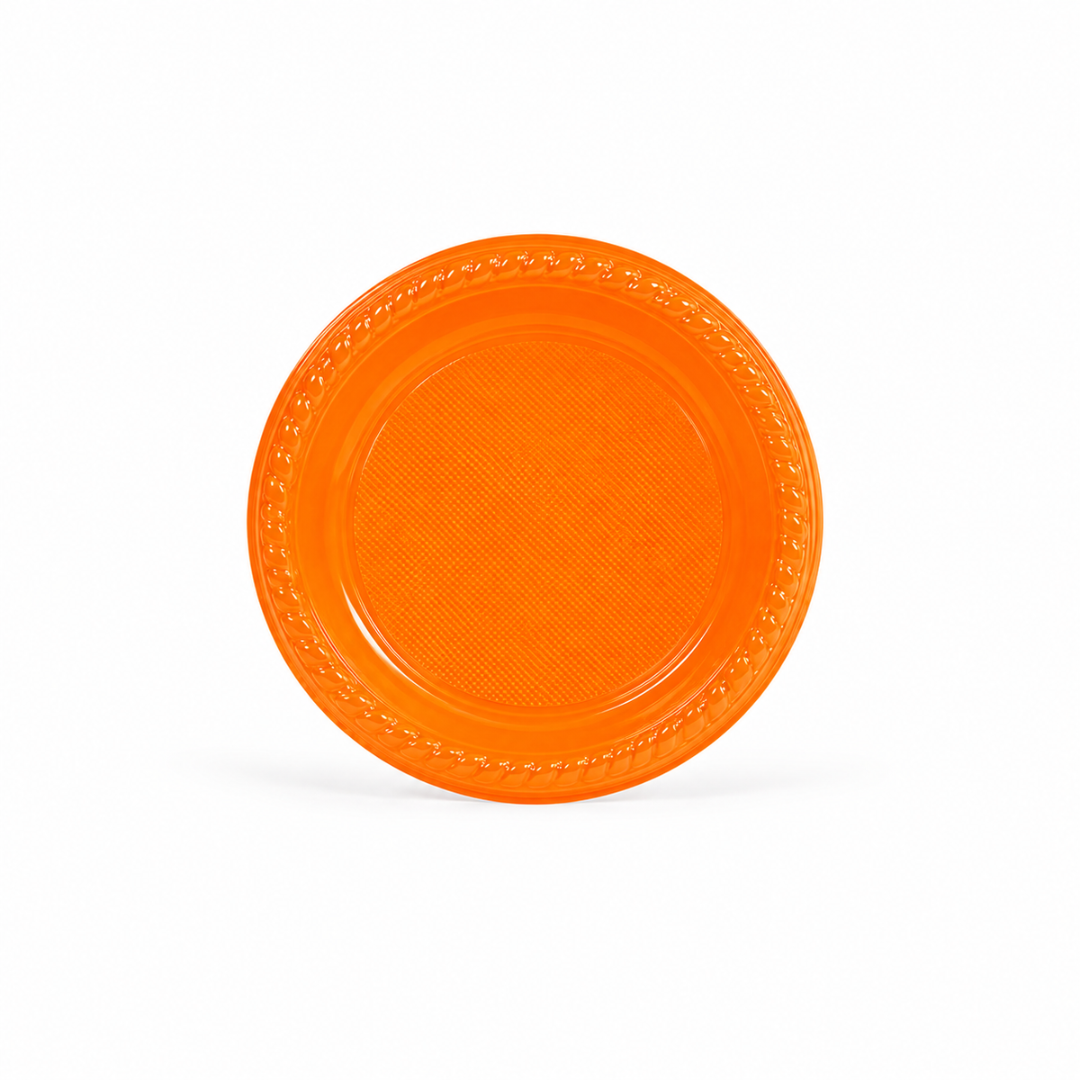 Colored Round Plastic Plates 17/22 CM