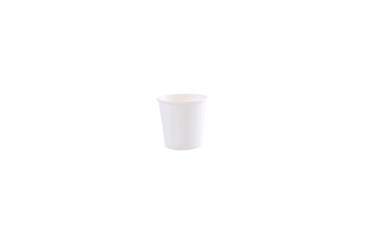 White Single Wall Paper Cups 3/4/8/12/16oz