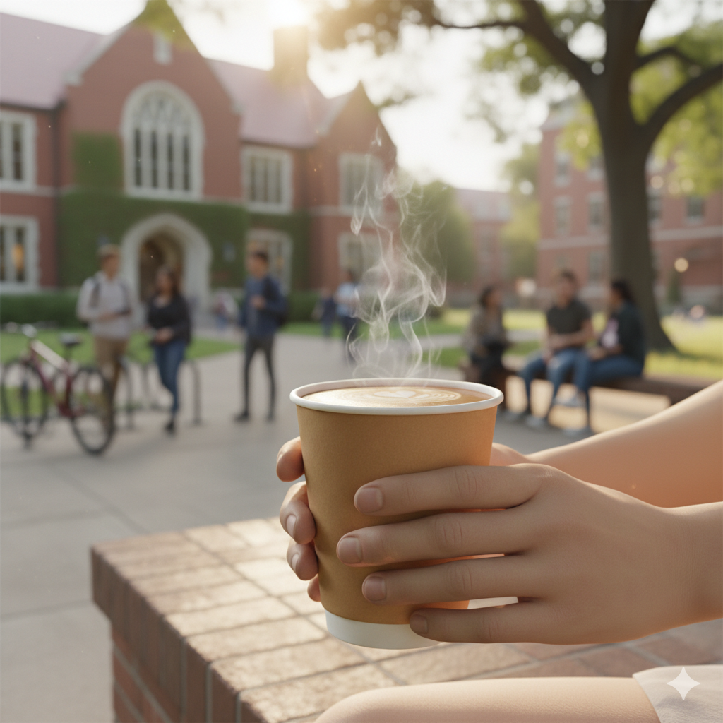 أكواب ورقية كرافت مزدوجة الجدار 8/12/16 أونصة