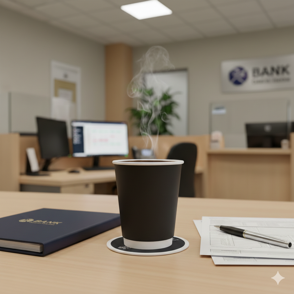 أكواب ورقية سوداء مزدوجة الجدار 8/12/16 أونصة