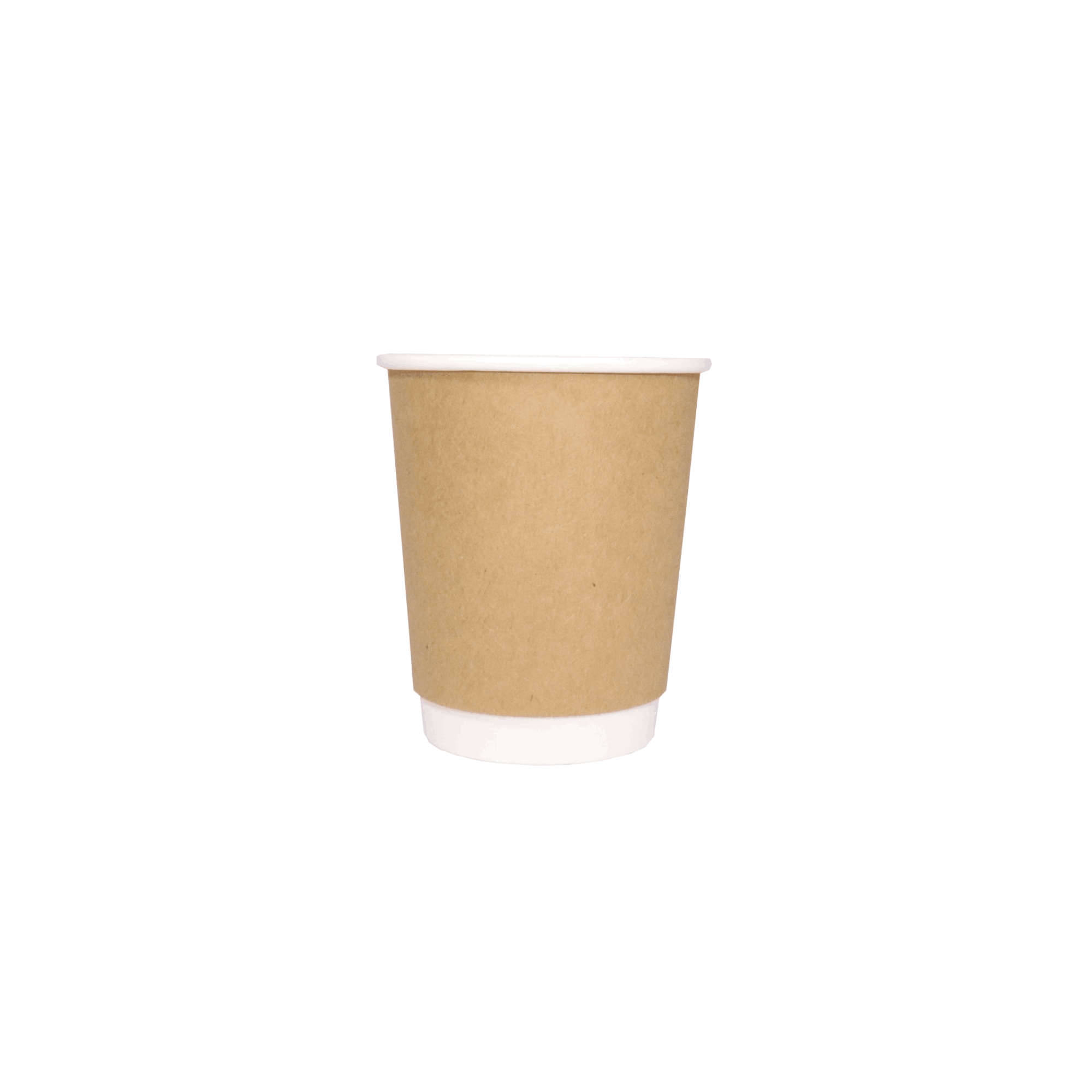Kraft Double Wall Paper Cups 8/12/16oz