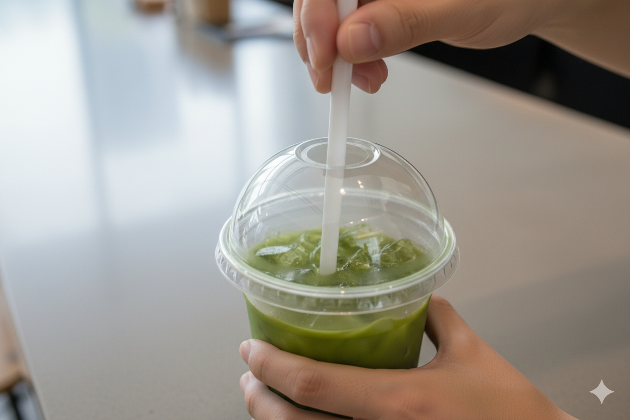 أغطية قبة شفافة لأكواب بلاستيكية سعة 7/8/10 أونصة