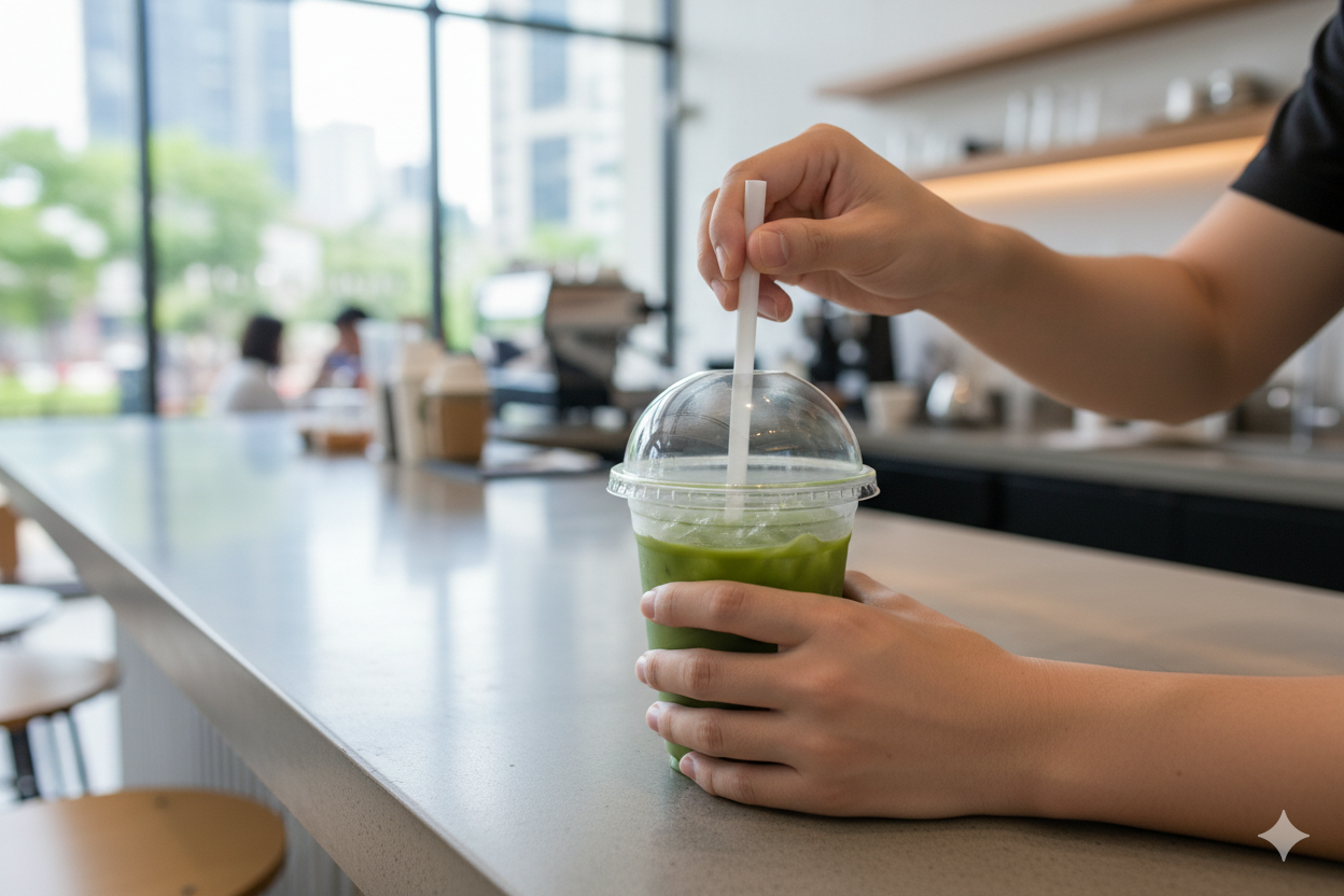 أغطية قبة شفافة لأكواب بلاستيكية سعة 7/8/10 أونصة