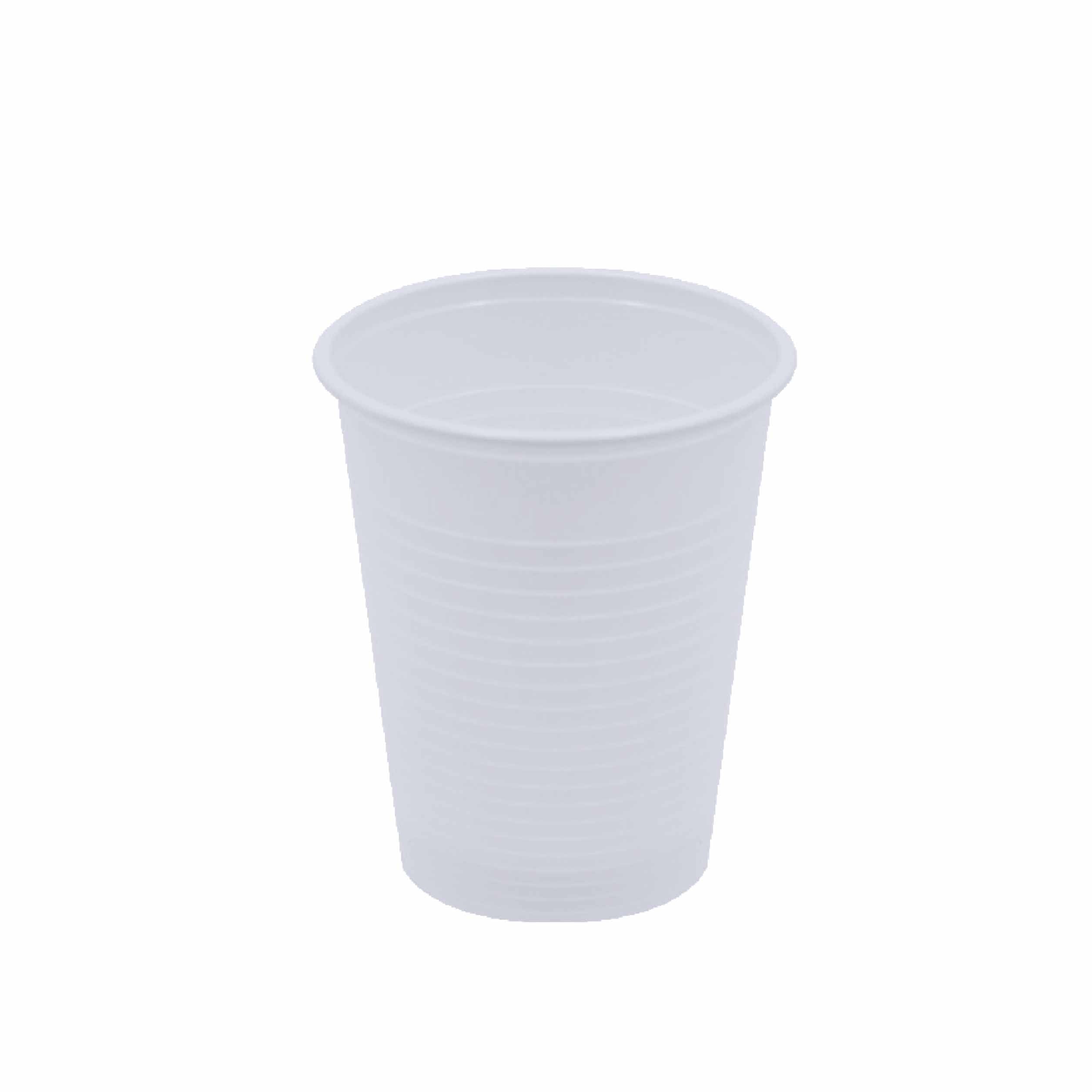 White Plastic Cups 180ml
