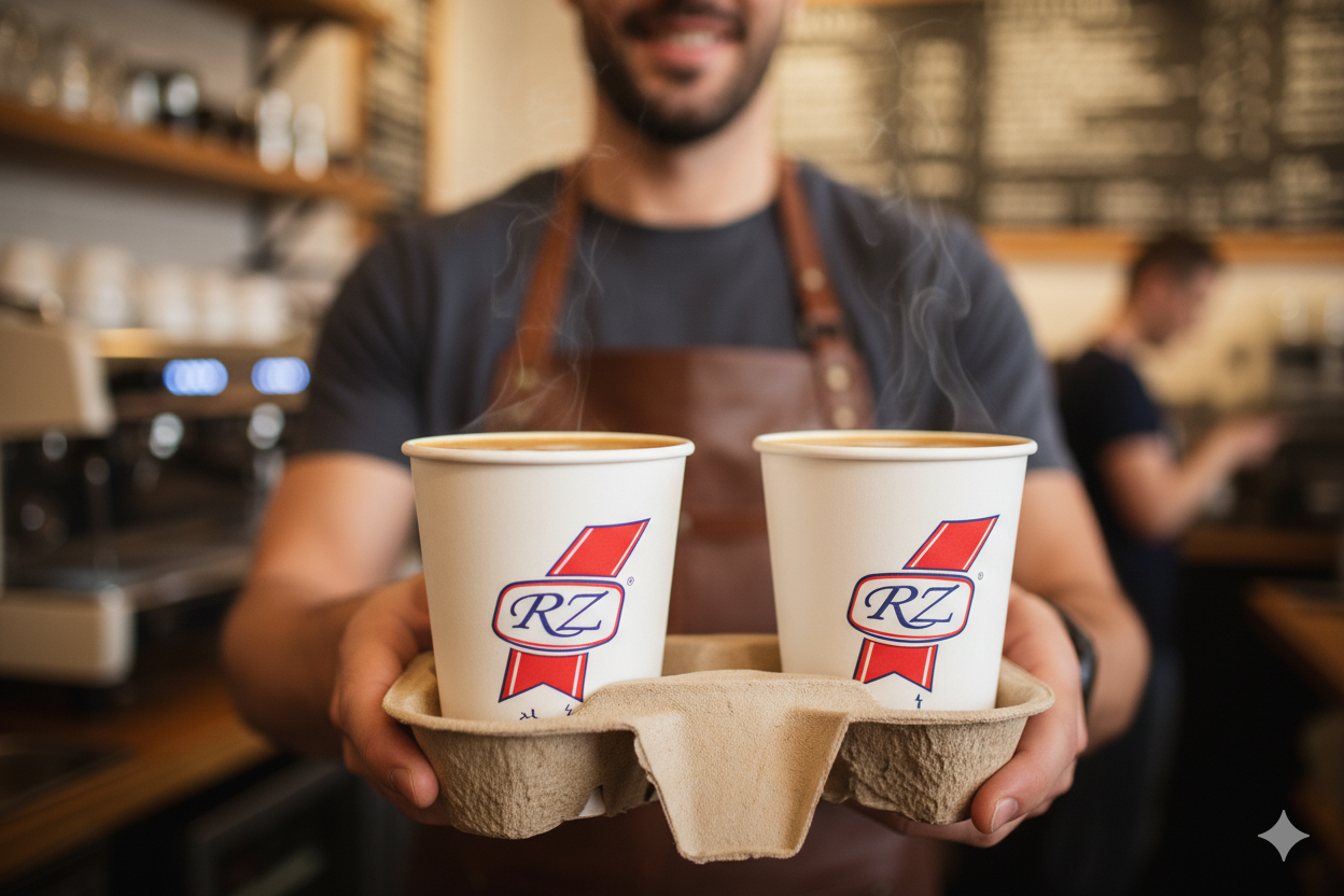 2-Cup Compostable Drink Holder