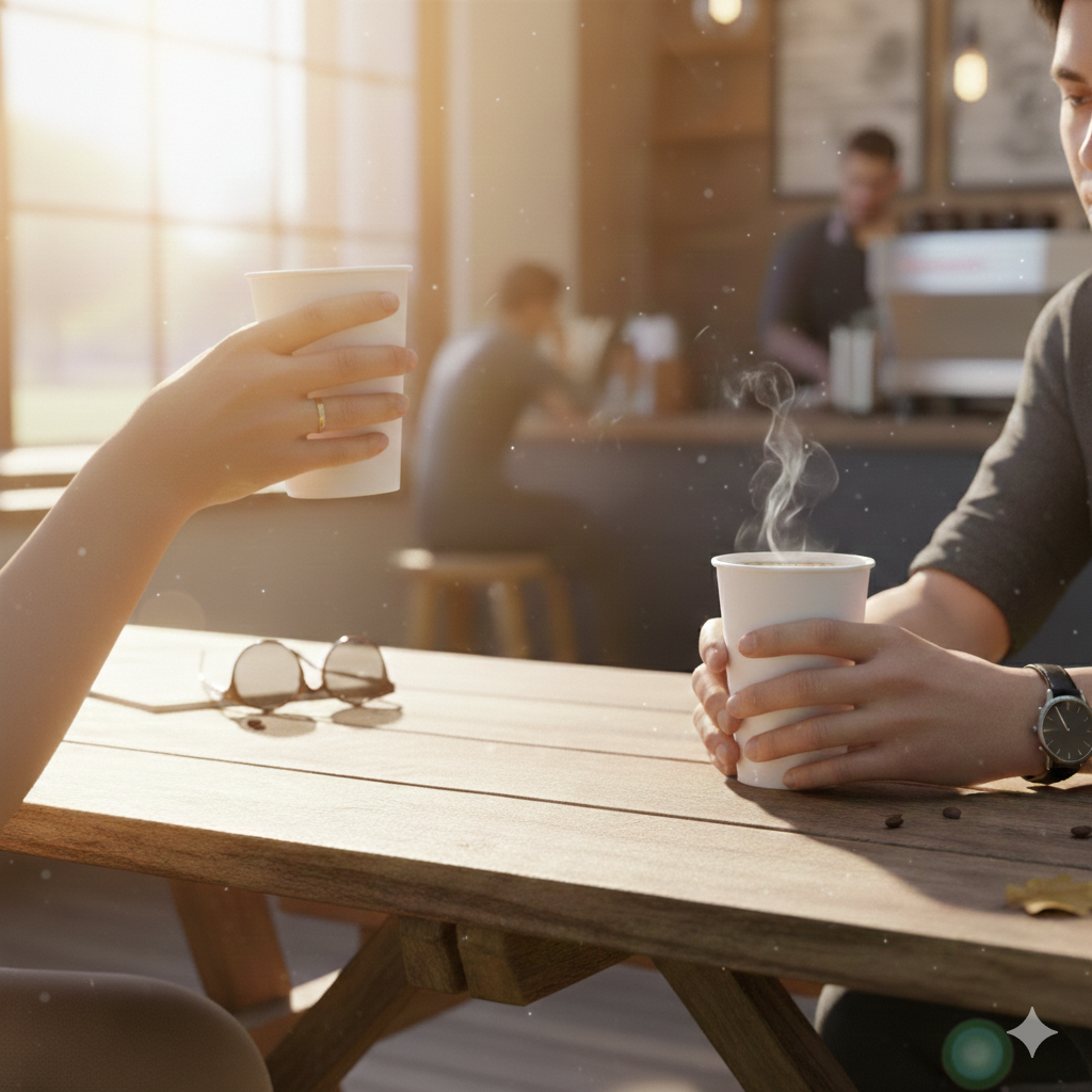 أكواب ورقية بيضاء طويلة 12 أونصة