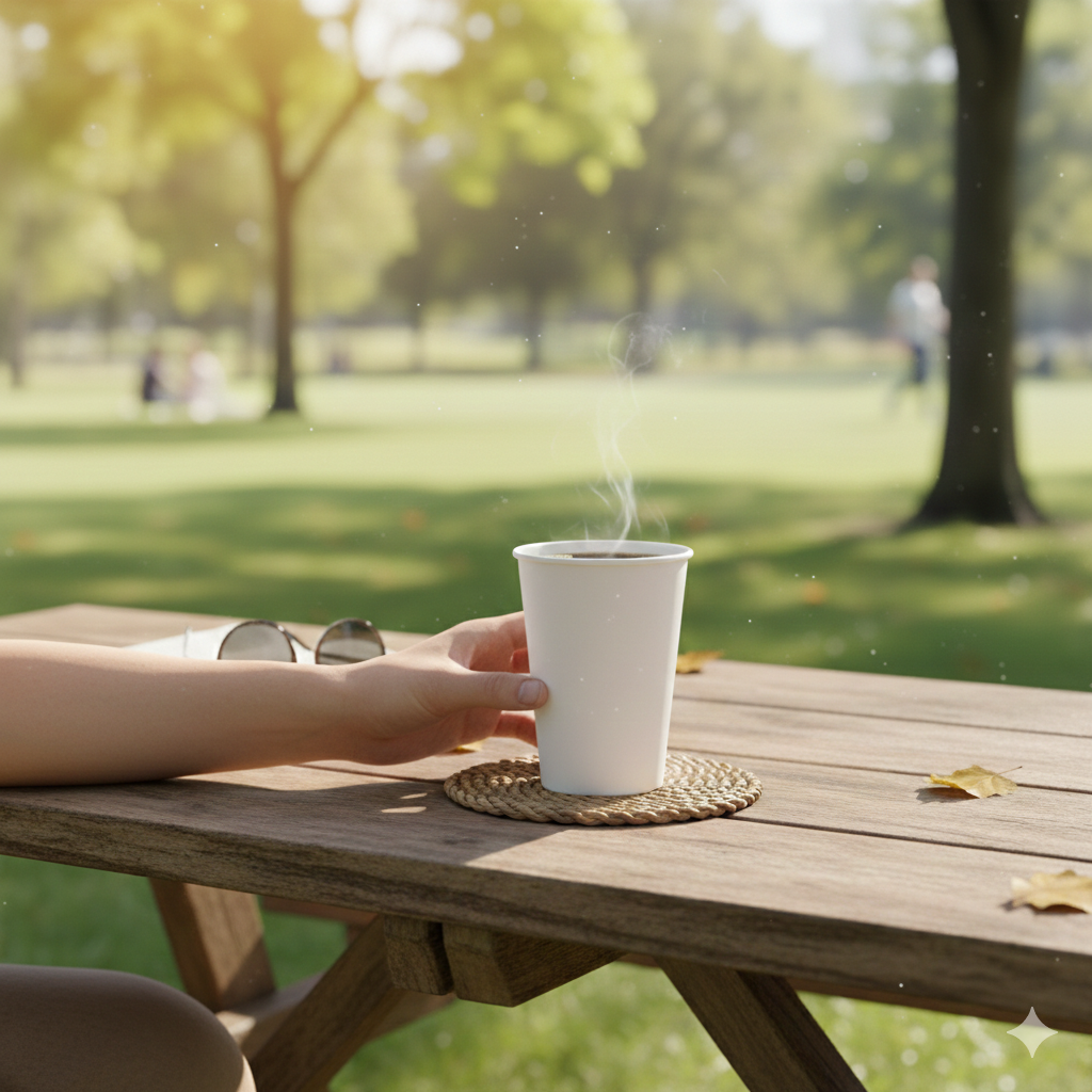 كاسات ورقية ابيض 12 اونص - طويل
White Single Wall Paper Cups 12oz - Tall