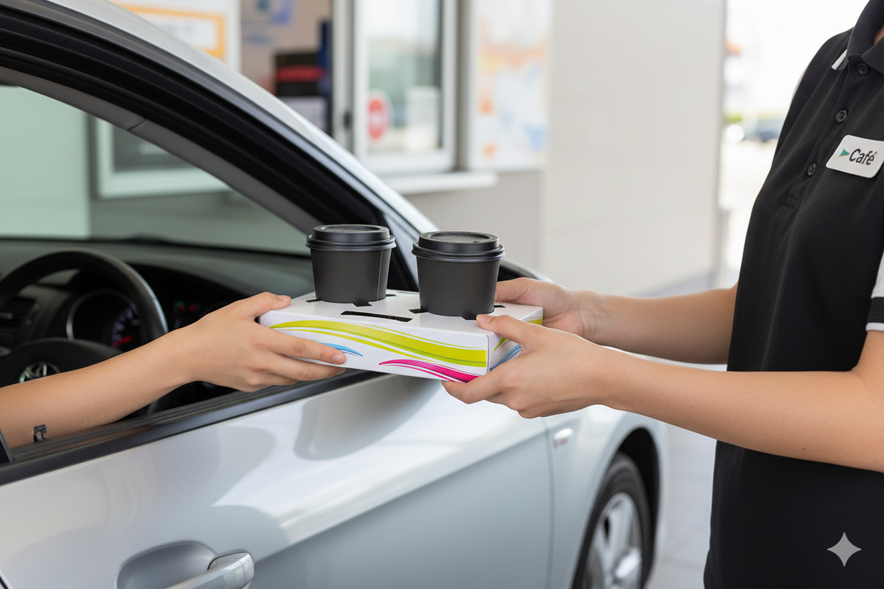 2-Cup Hot Drink Holder (Generic Design)